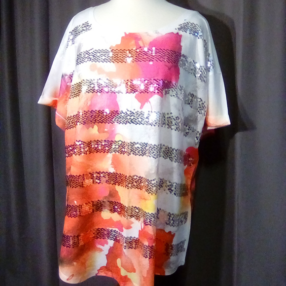 sparkly tops size 22